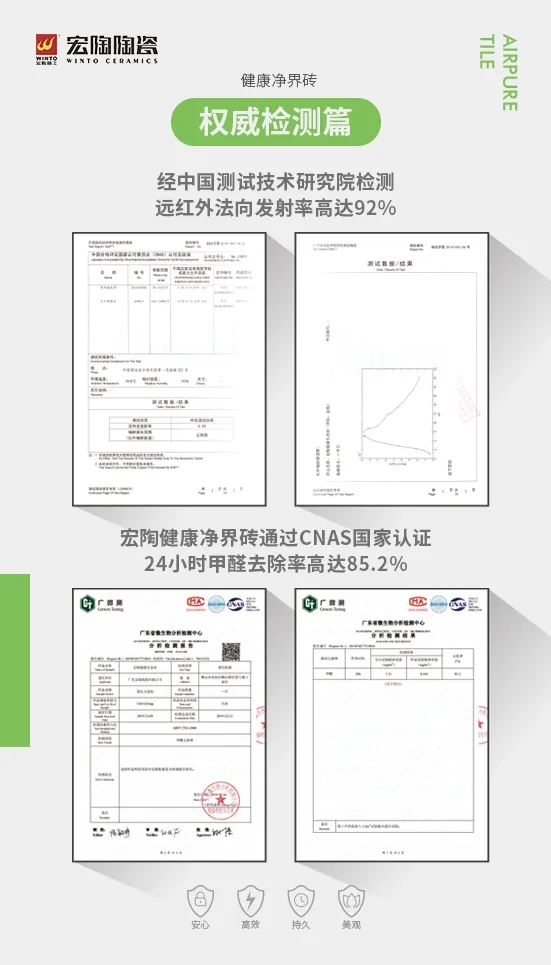 宏陶瓷磚CNAS國際認(rèn)證